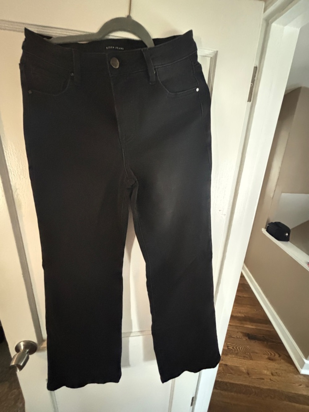 RISEN black Flare Jeans